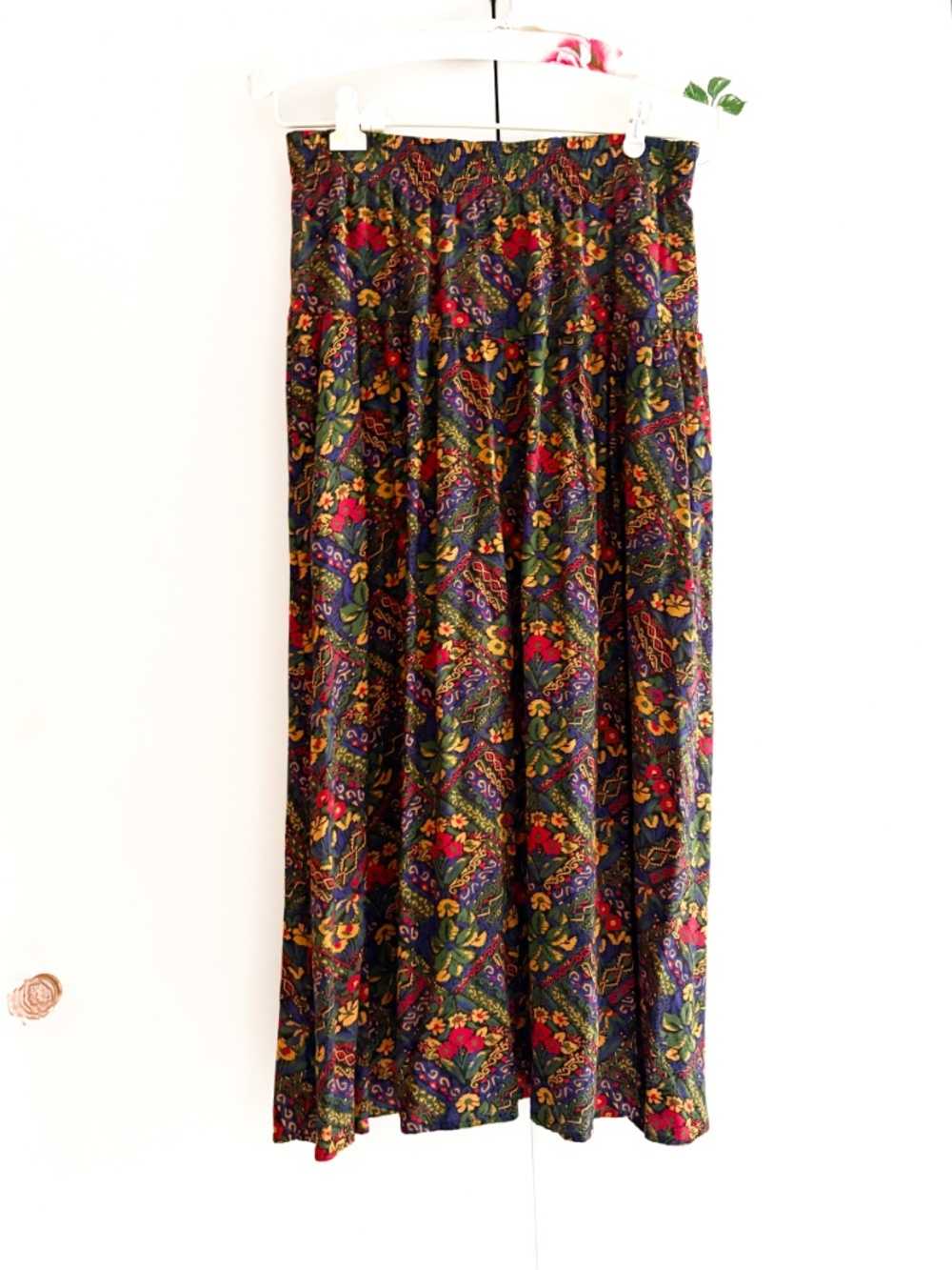 Vintage Drop Waist Pattern Skirt